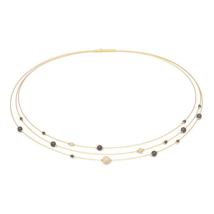 Ziku Hematite Zirconia Necklace - 85052276-Bernd Wolf-Renee Taylor Gallery