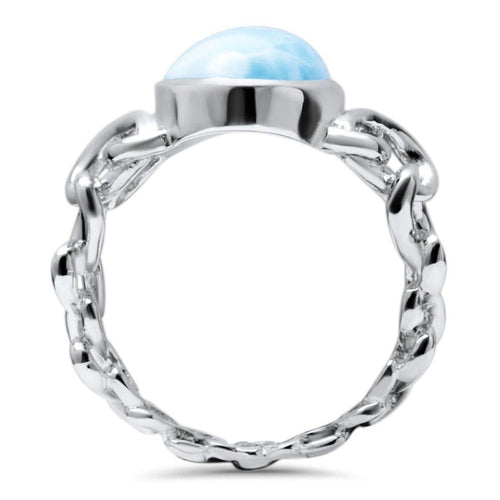 Zuma Ring - Rzuma00-00-Marahlago Larimar-Renee Taylor Gallery